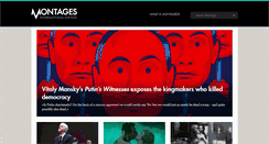 Desktop Screenshot of montagesmagazine.com